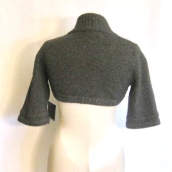 Robert Rodriguez Cropped Shrug Sweater - Picture 4 of 8
